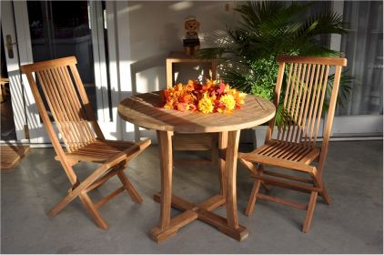 Descanso Bristol 3-Piece Dining Set Descanso Bristol 3-Piece Dining Set